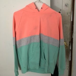 color block sweatshirt